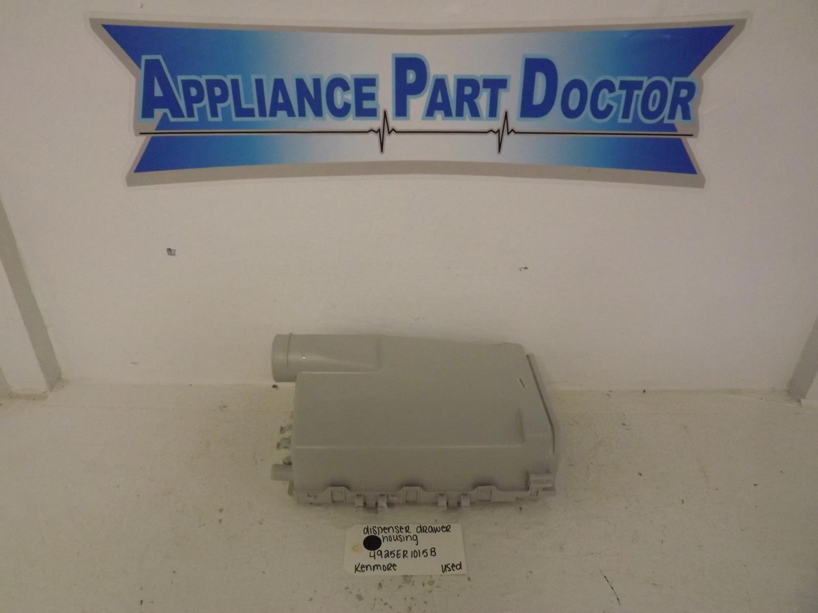 Kenmore Washer 4925ER1015B Dispenser Drawer Housing Used Kenmore Washer 4925ER1015B Dispenser Drawer Housing Used